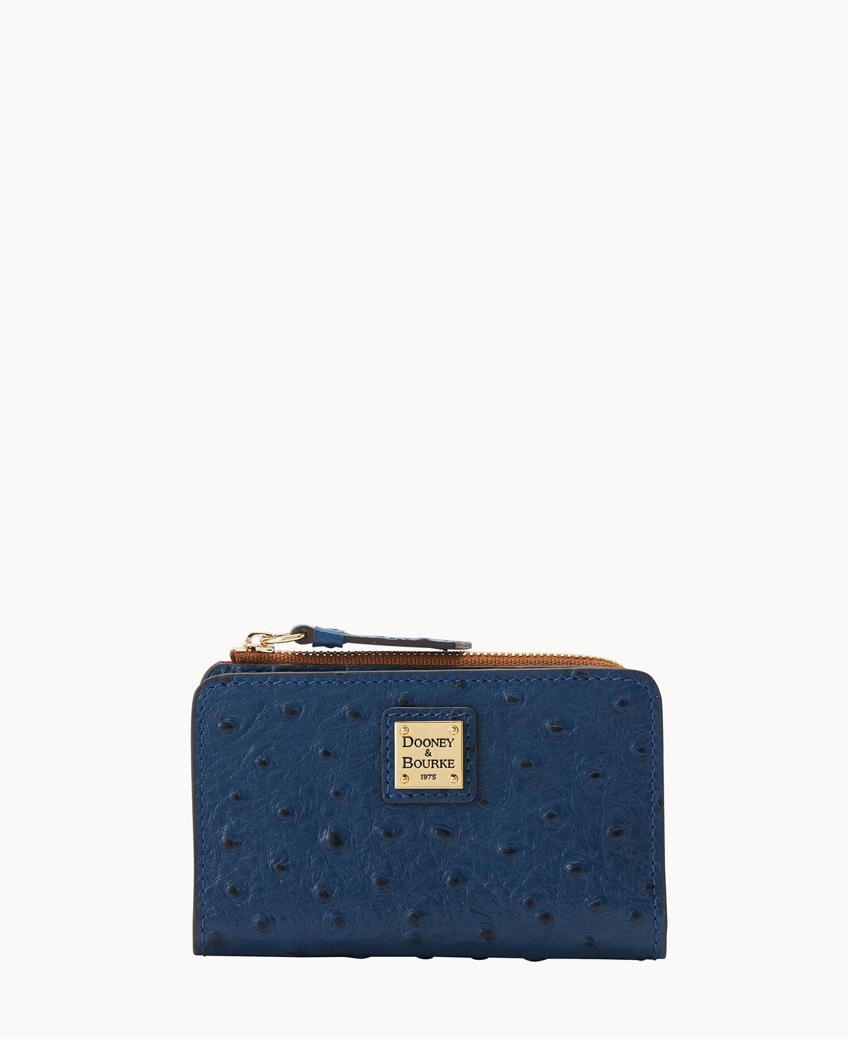 Ostrich Zip Credit Card Wallet 14