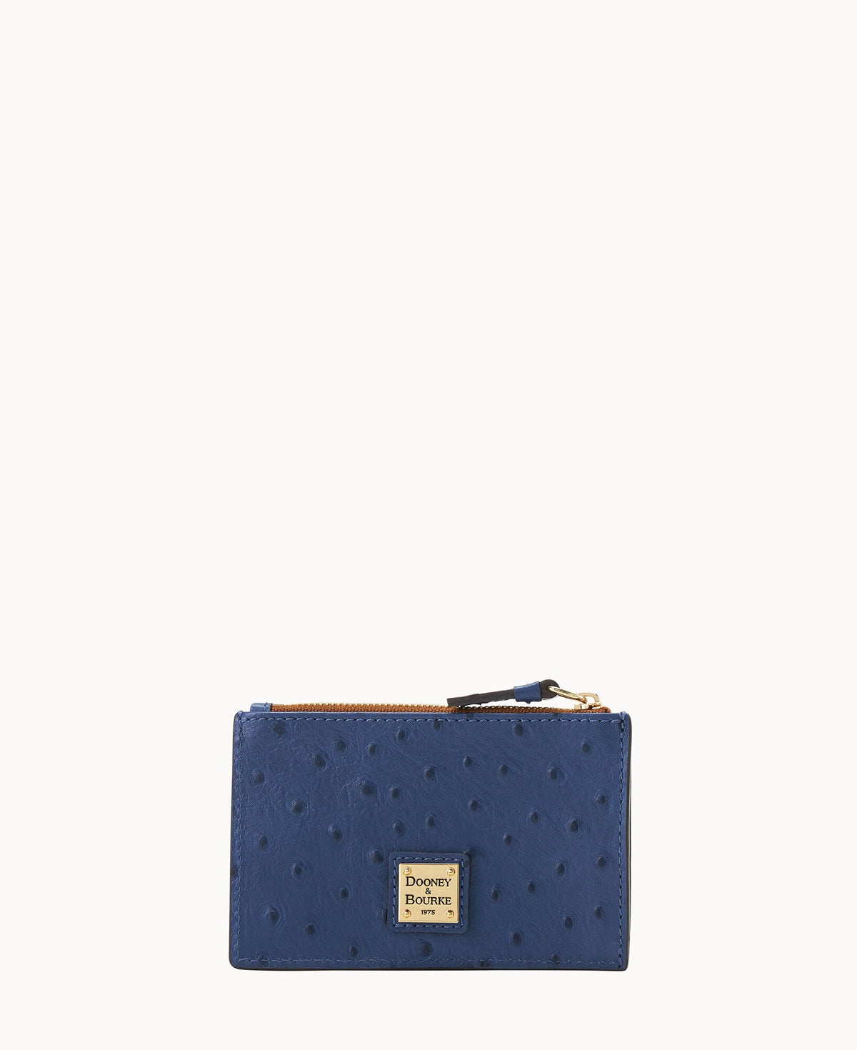 Ostrich Zip Credit Card Wallet 14