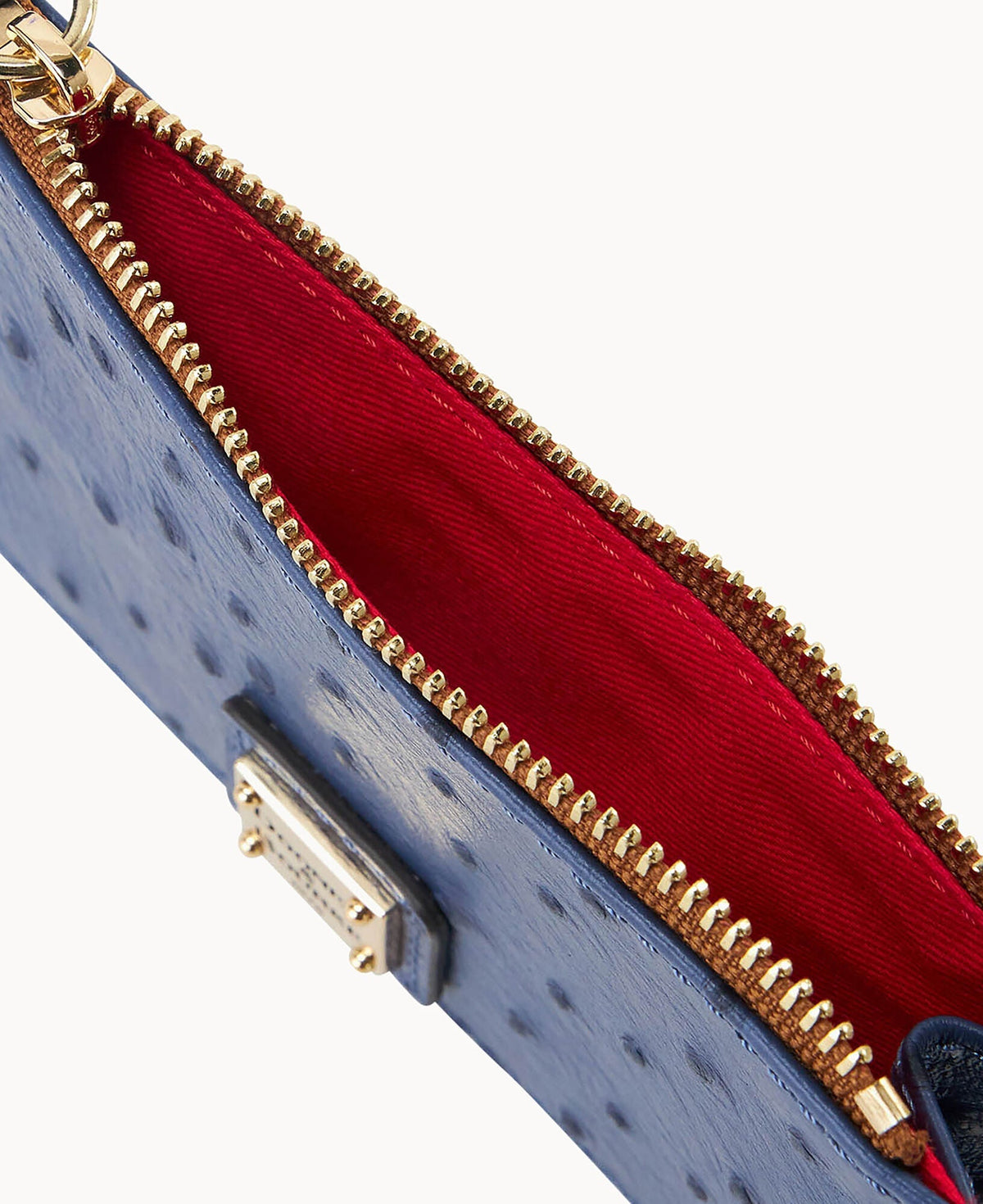 Ostrich Zip Credit Card Wallet 14