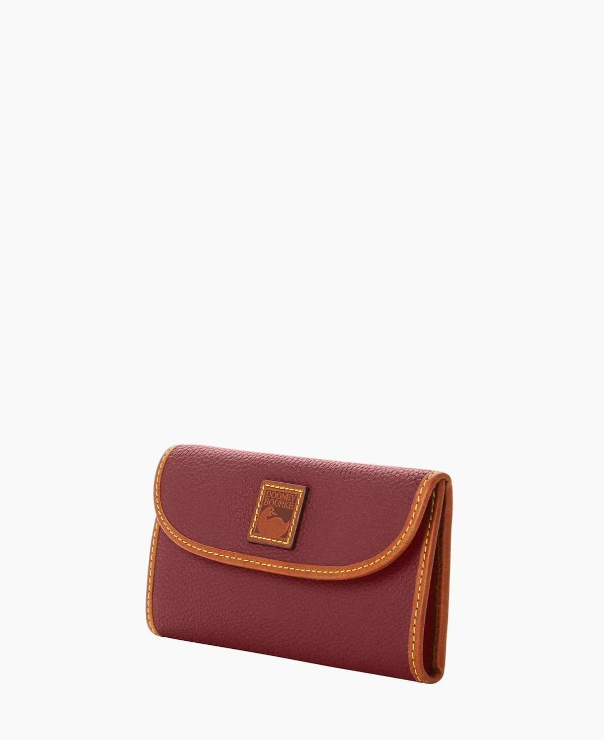 Pebble Grain Continental Clutch
