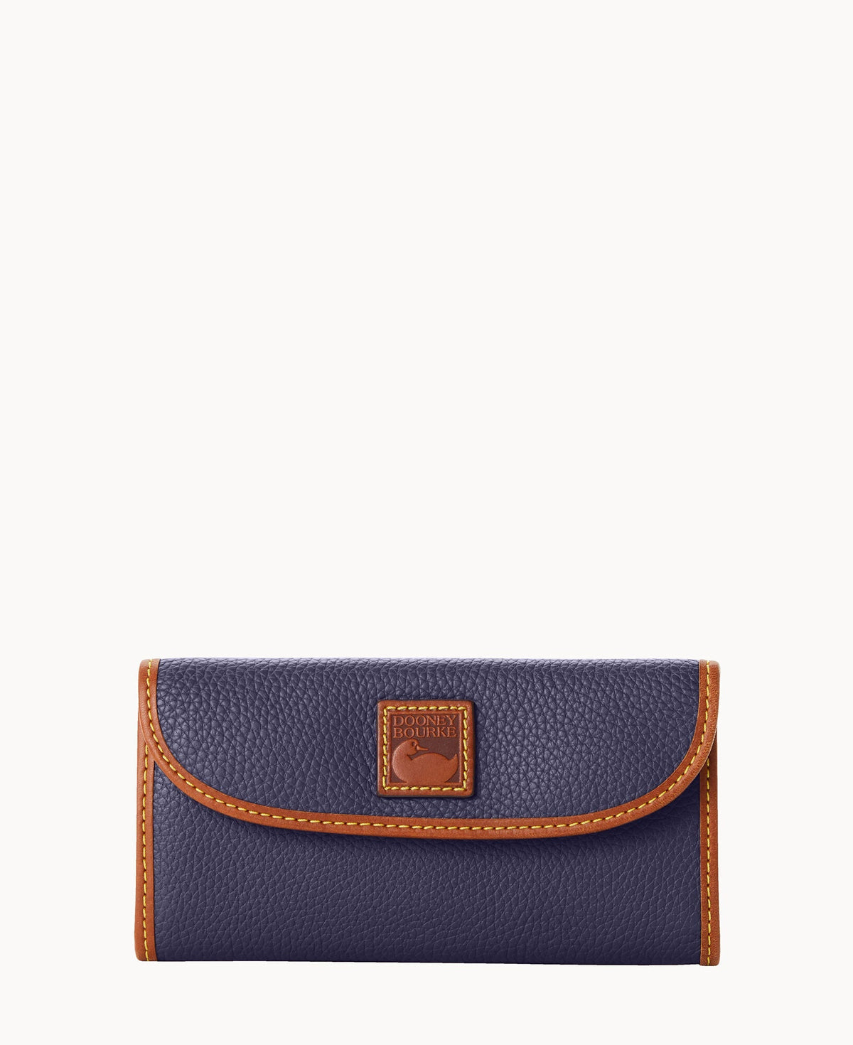 Pebble Grain Continental Clutch