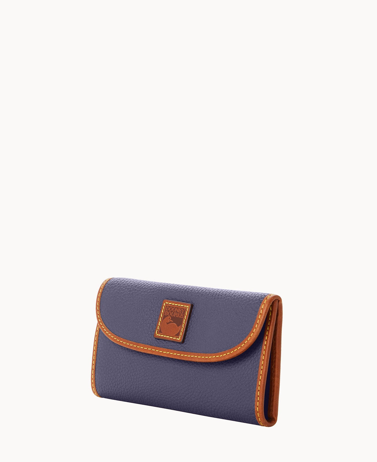 Pebble Grain Continental Clutch