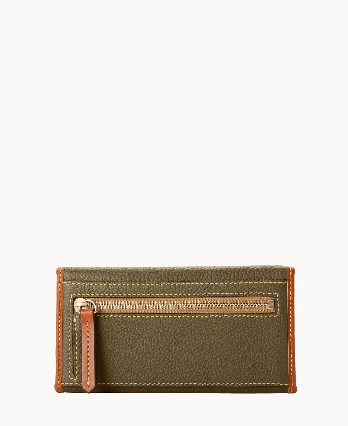Pebble Grain Continental Clutch
