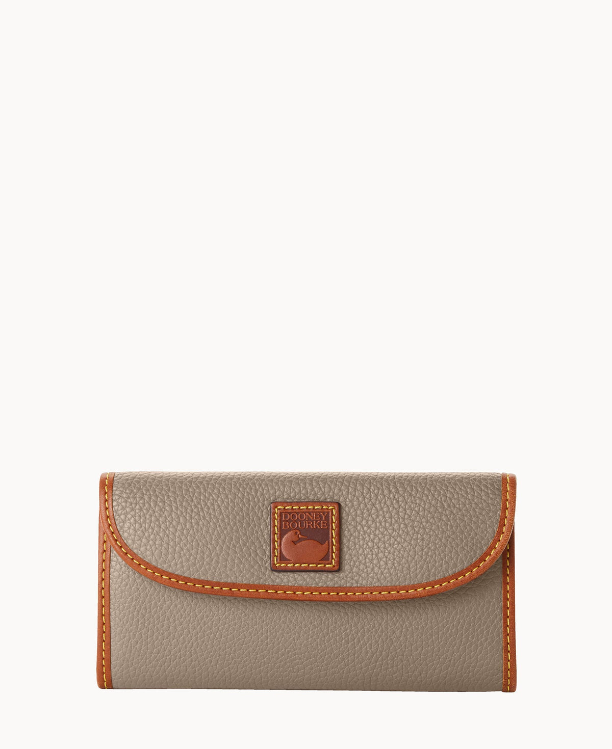 Pebble Grain Continental Clutch