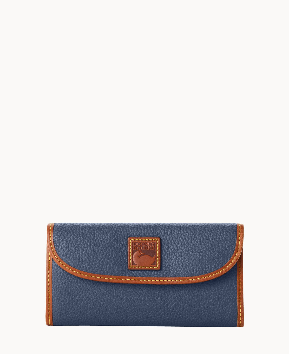 Pebble Grain Continental Clutch