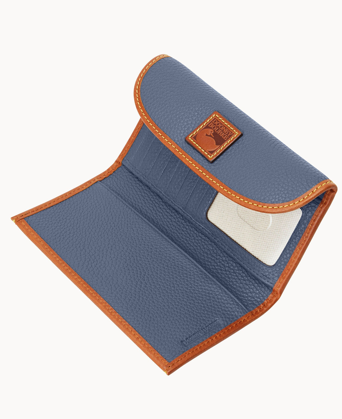 Pebble Grain Continental Clutch