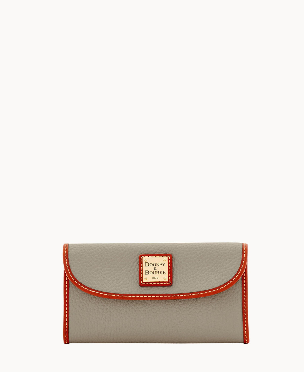Pebble Grain Continental Clutch