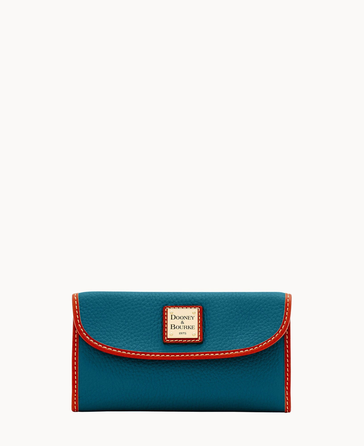 Pebble Grain Continental Clutch