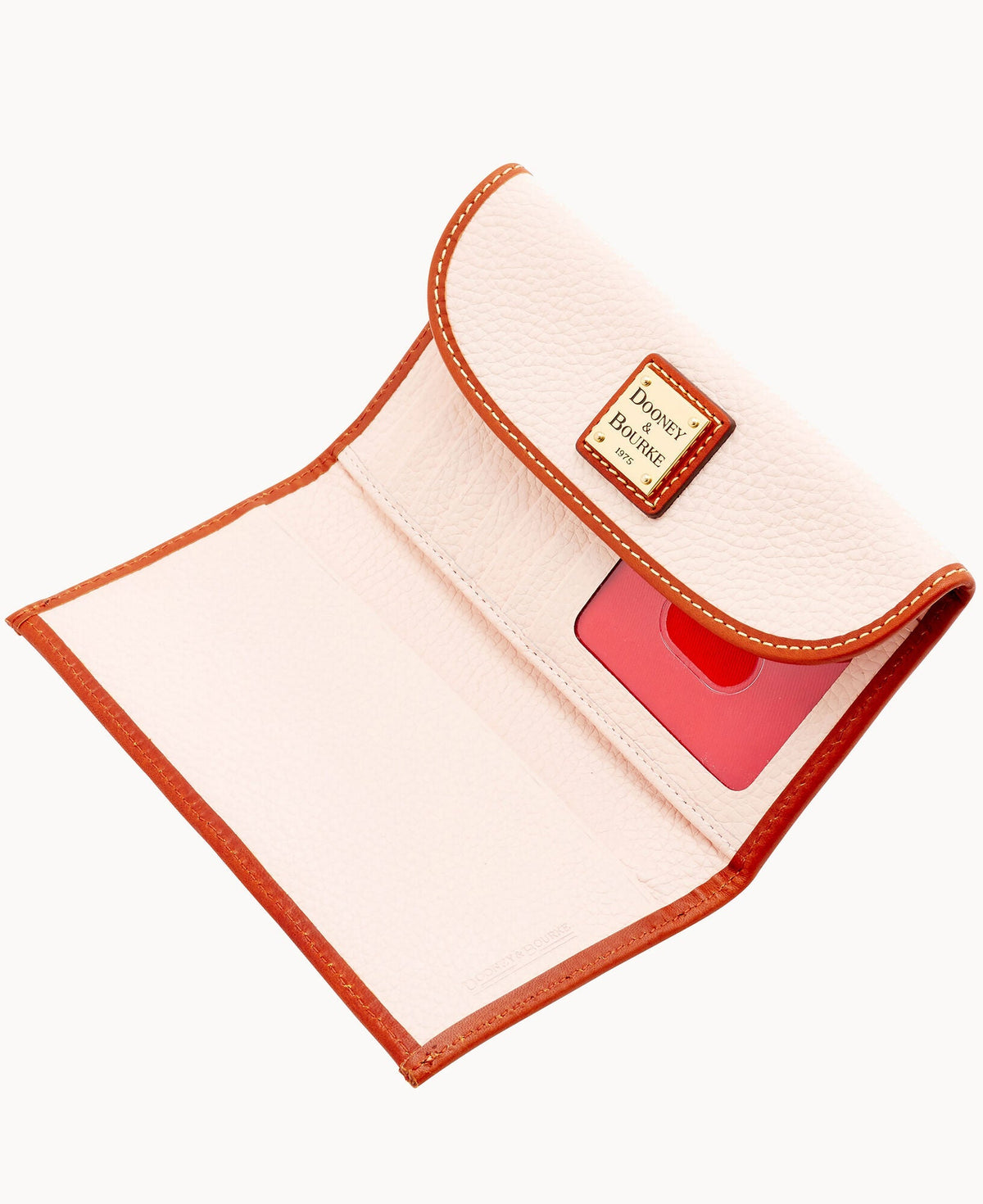 Pebble Grain Continental Clutch