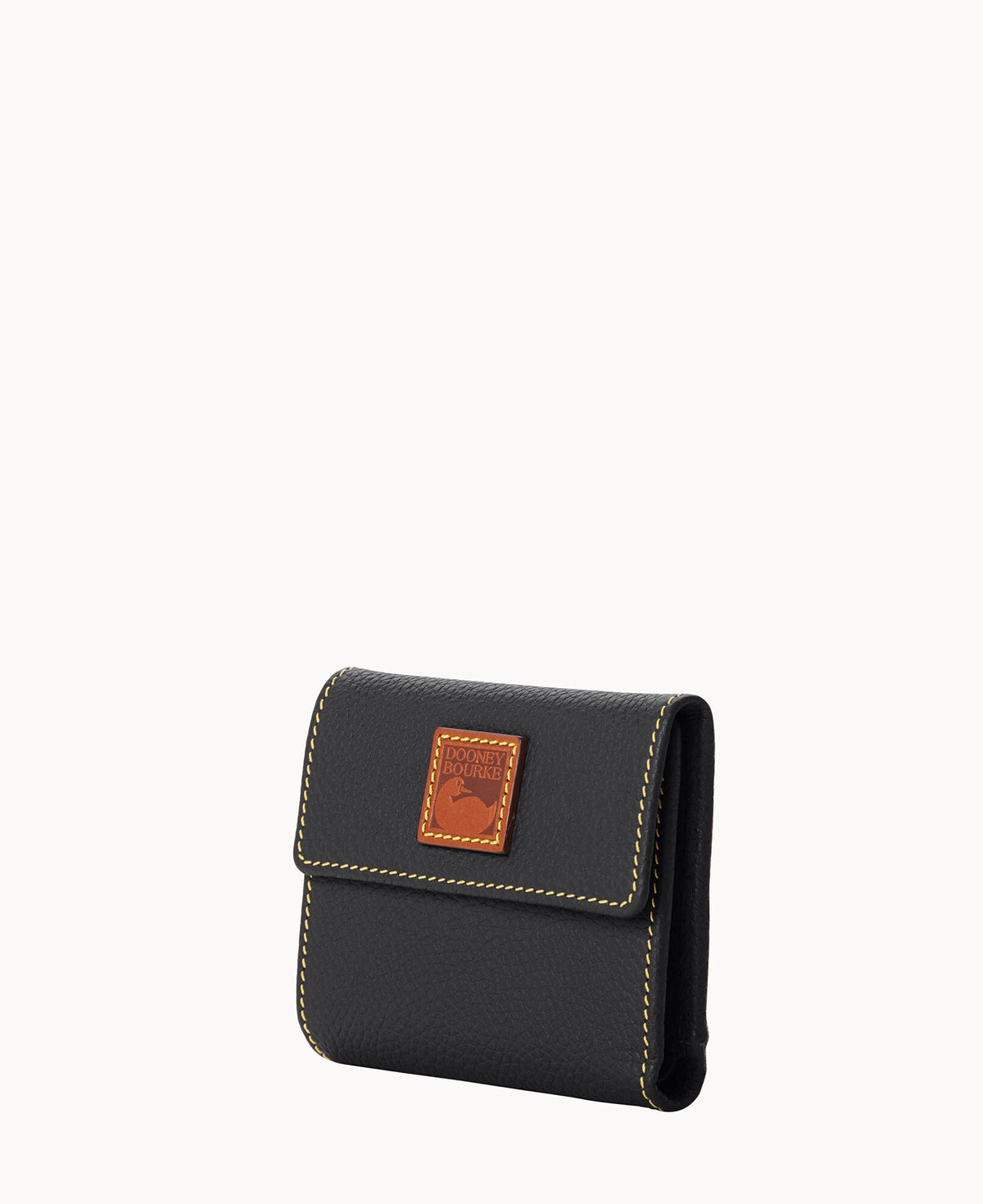Pebble Grain Small Flap Wallet
