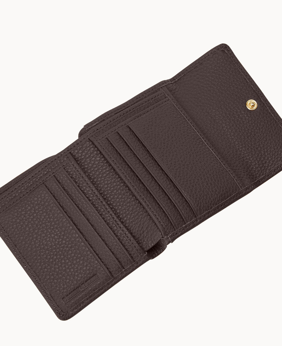 Pebble Grain Small Flap Wallet