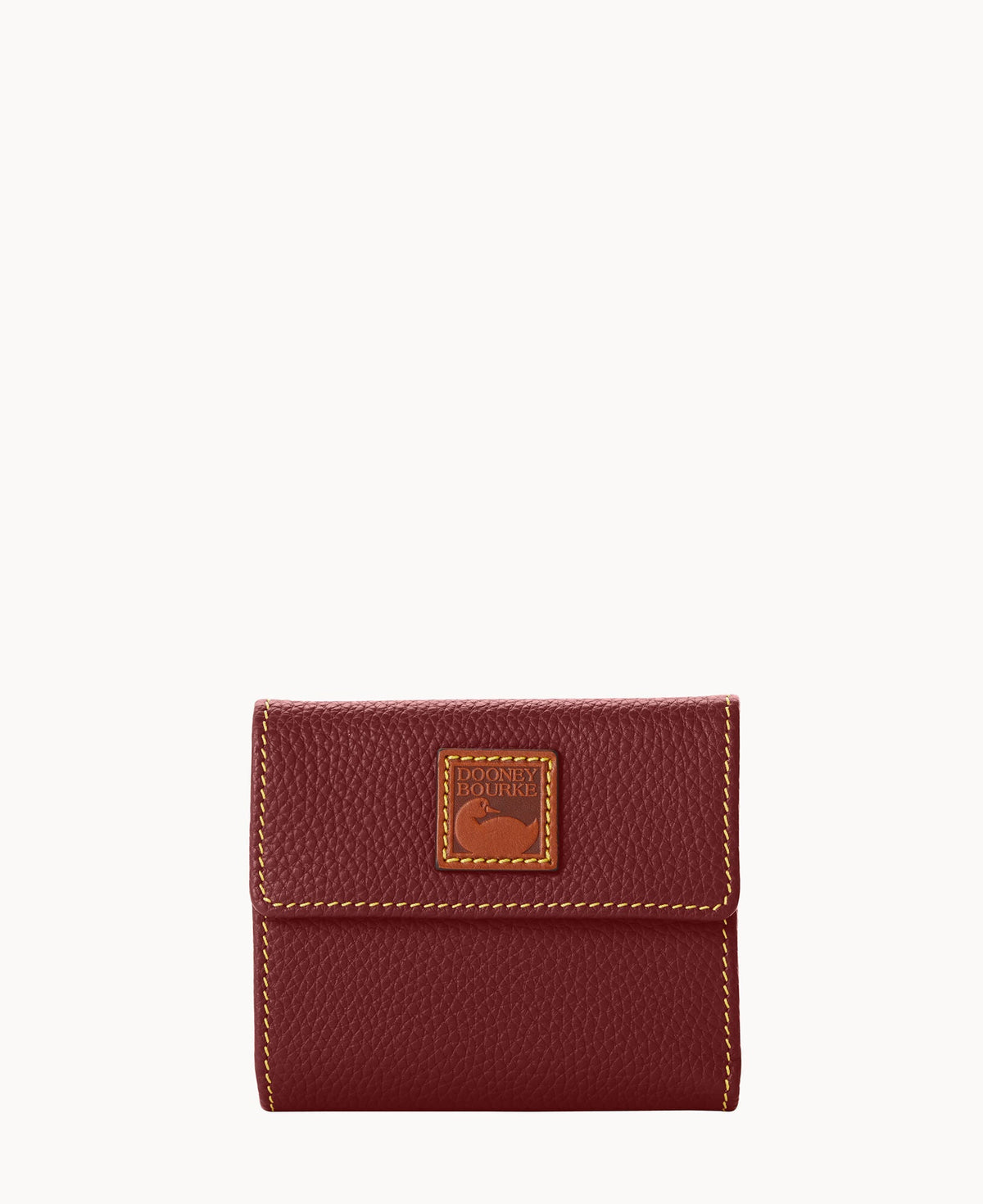 Pebble Grain Small Flap Wallet