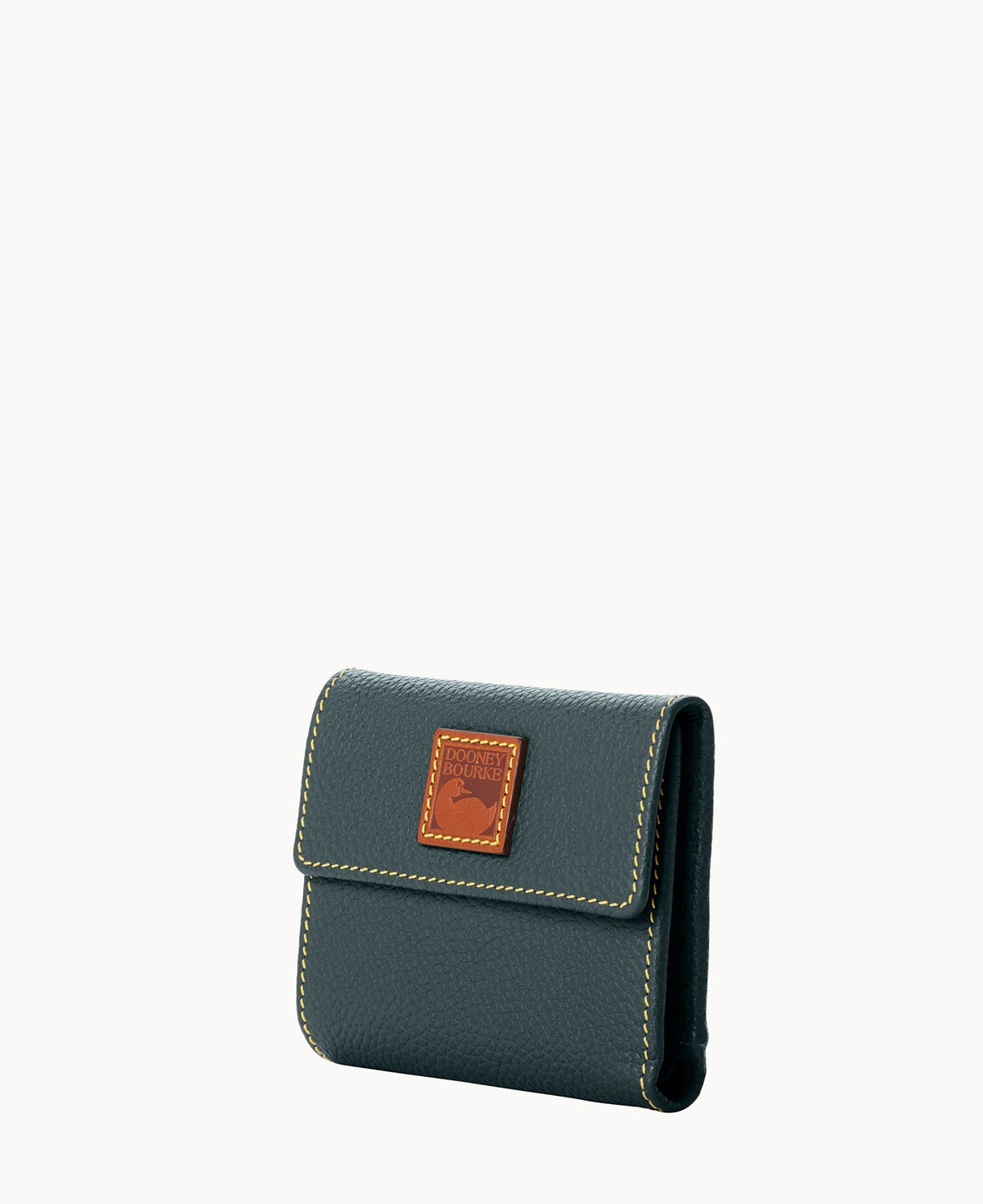 Pebble Grain Small Flap Wallet