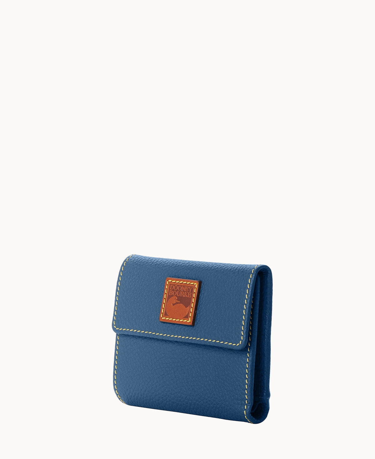 Pebble Grain Small Flap Wallet