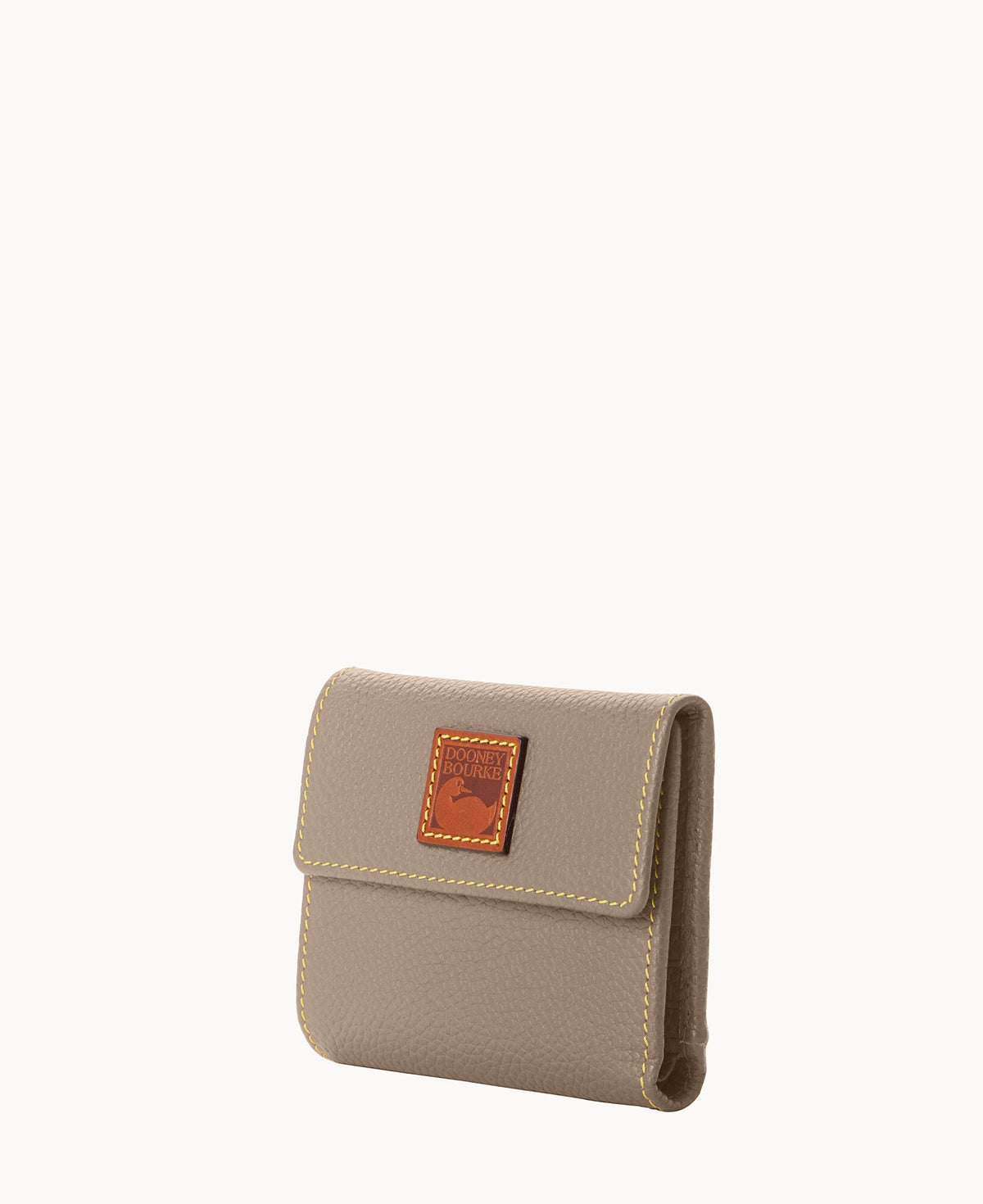 Pebble Grain Small Flap Wallet