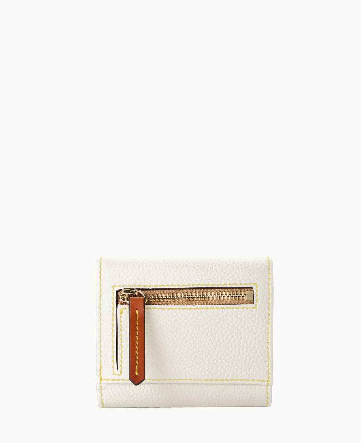 Pebble Grain Small Flap Wallet