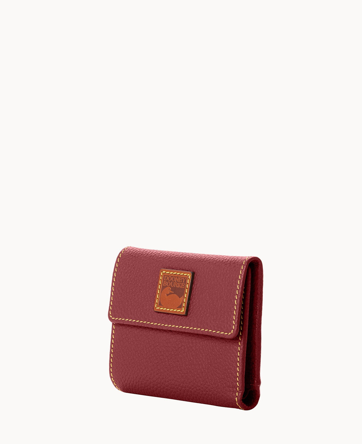 Pebble Grain Small Flap Wallet
