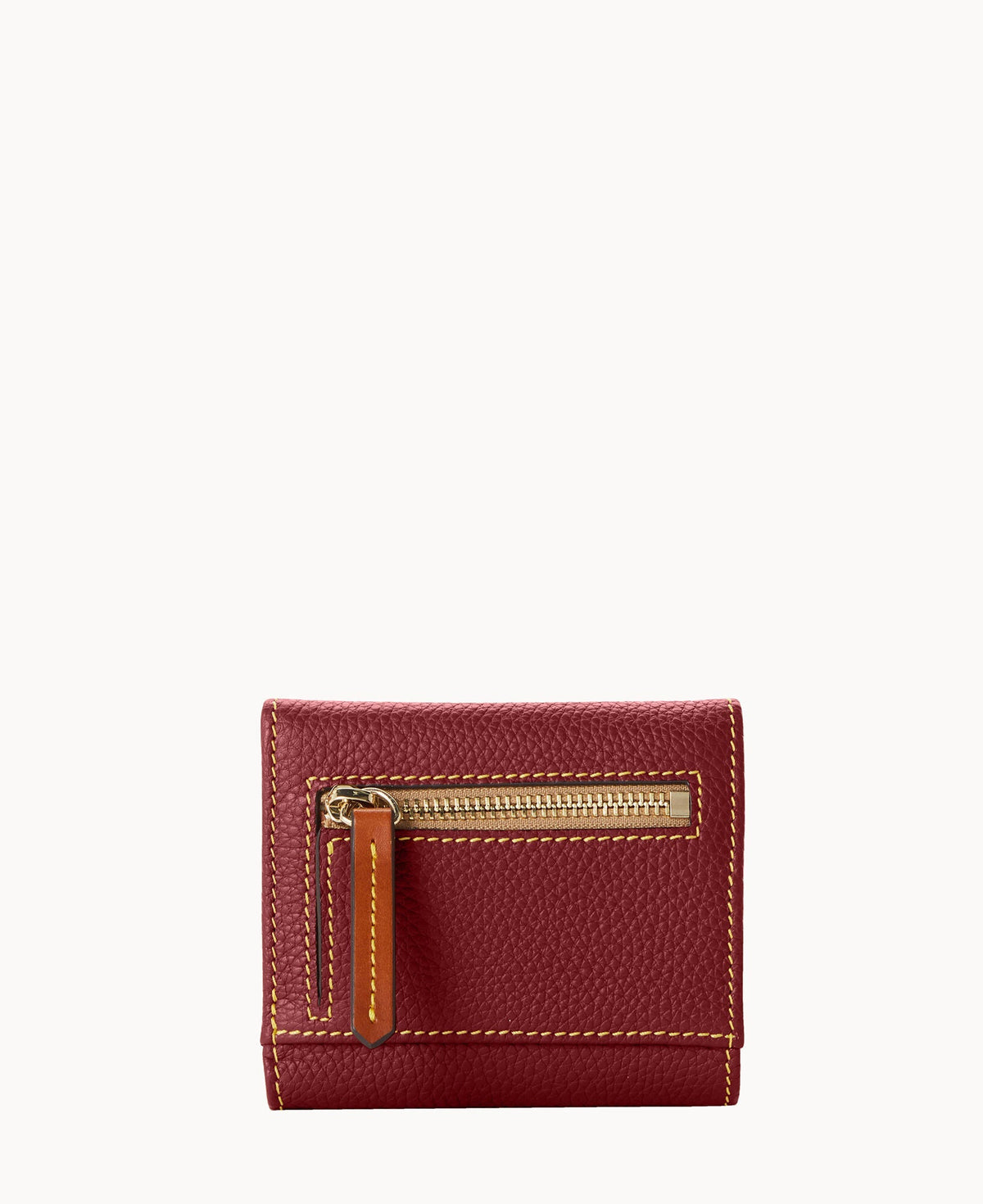 Pebble Grain Small Flap Wallet