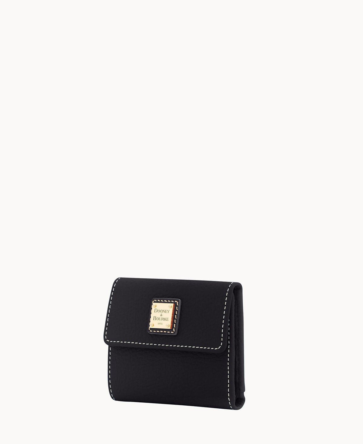 Pebble Grain Small Flap Wallet