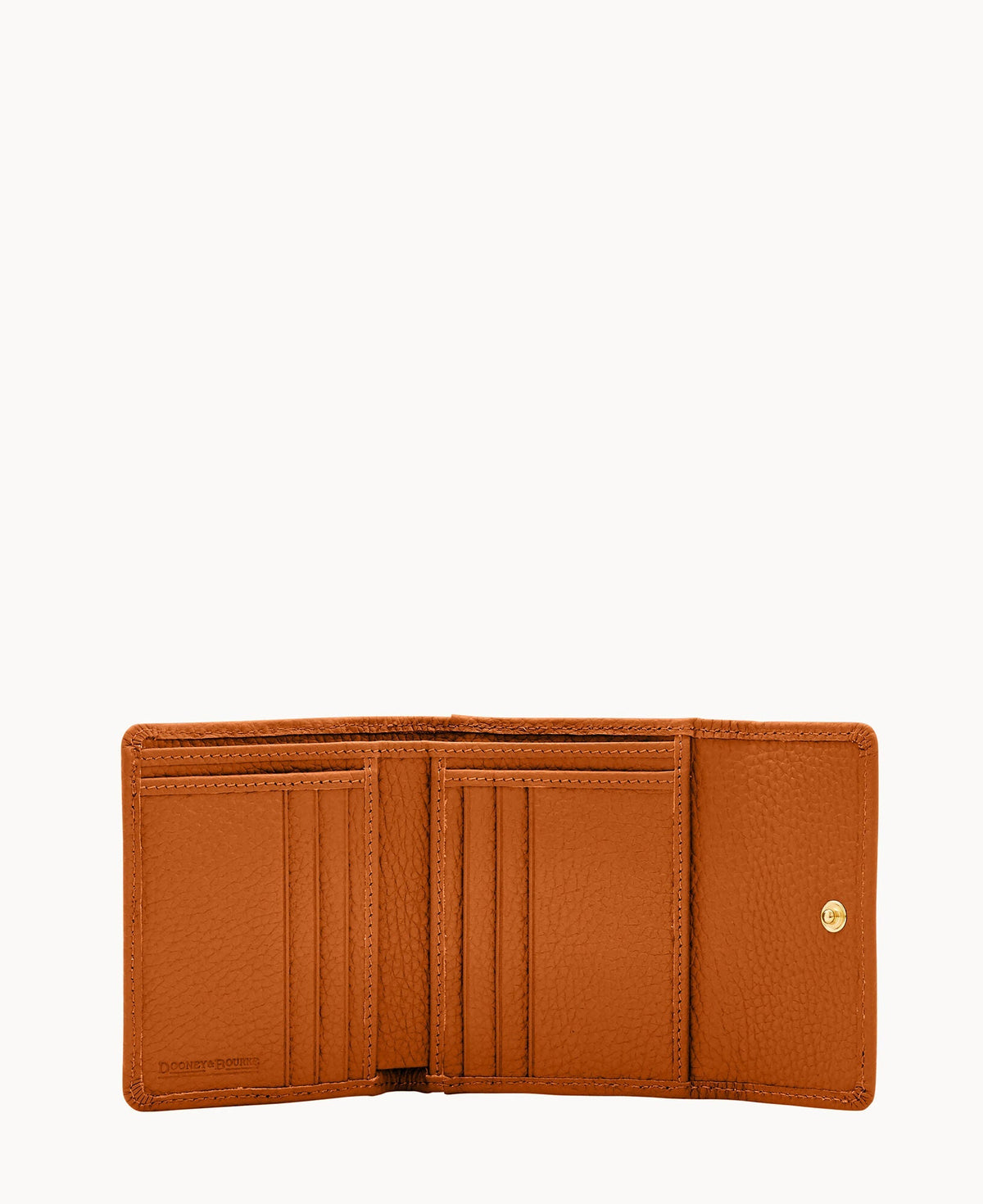 Pebble Grain Small Flap Wallet