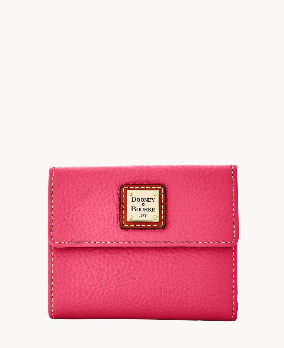 Pebble Grain Small Flap Wallet