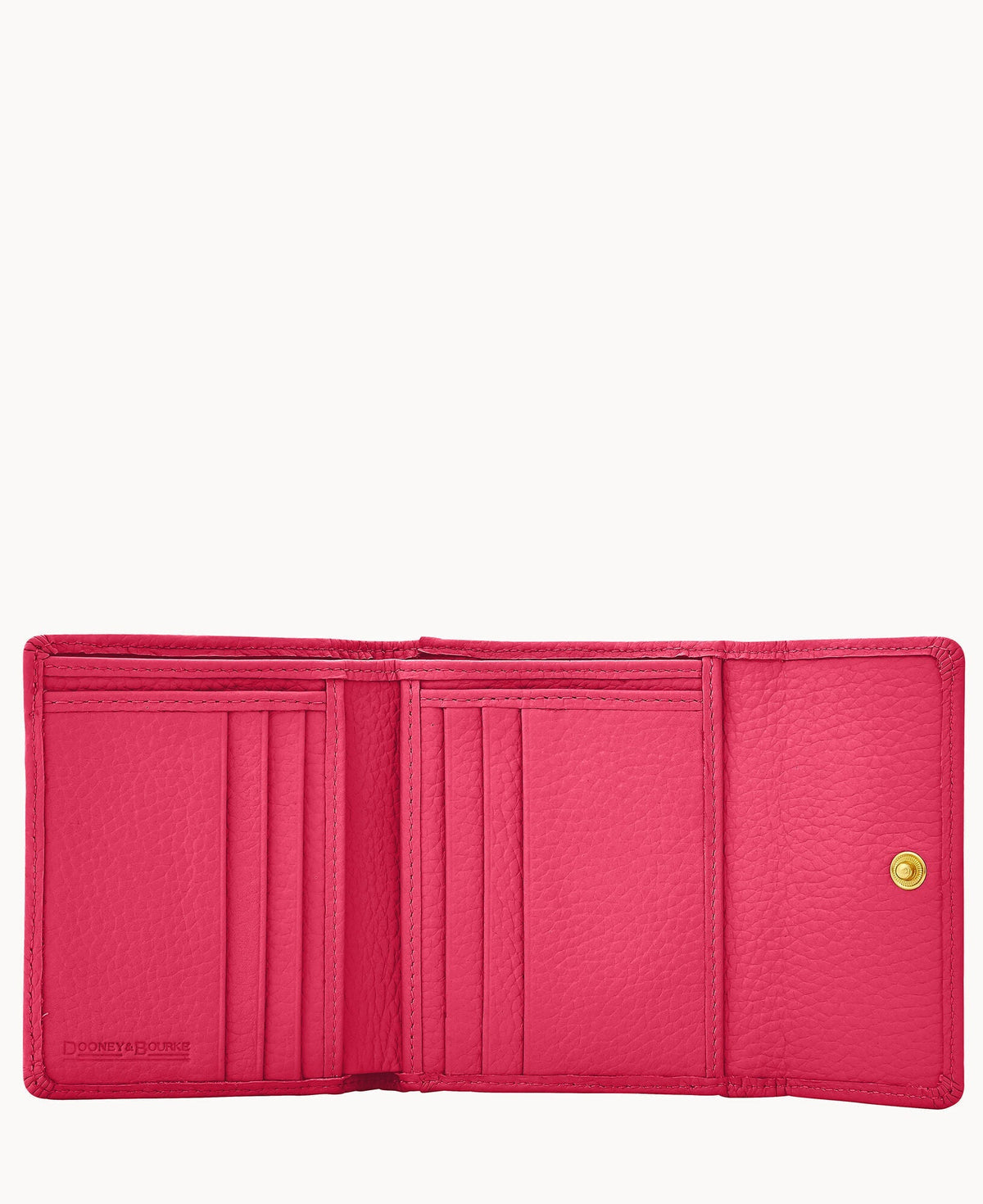 Pebble Grain Small Flap Wallet