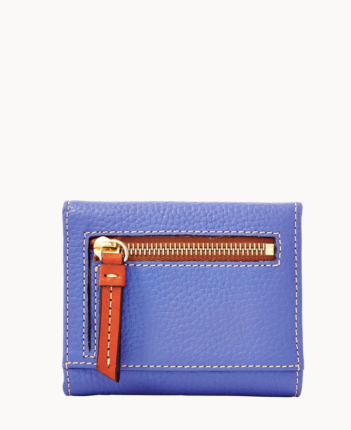 Pebble Grain Small Flap Wallet