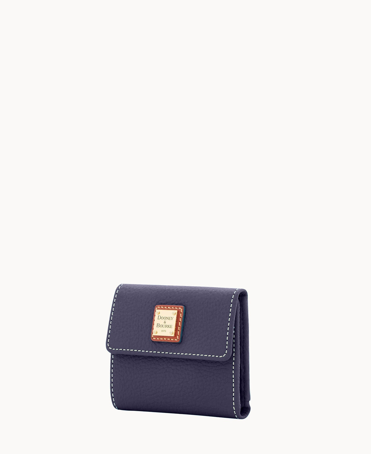 Pebble Grain Small Flap Wallet