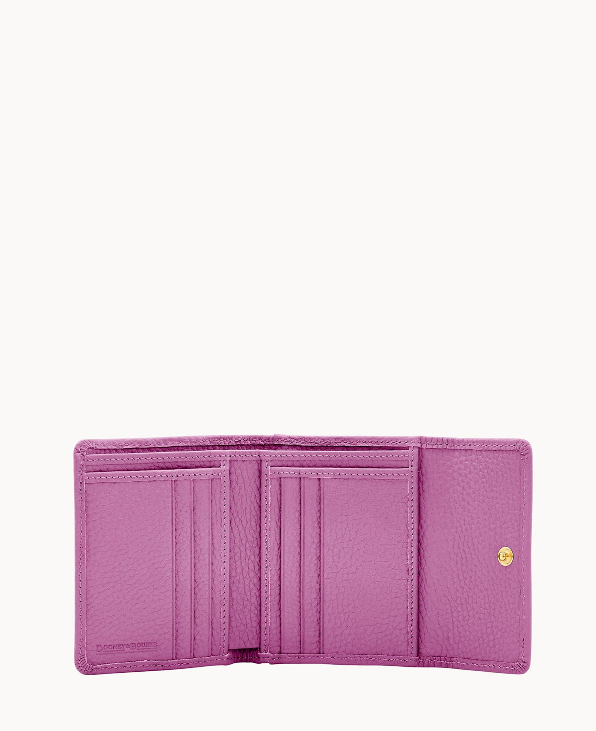 Pebble Grain Small Flap Wallet