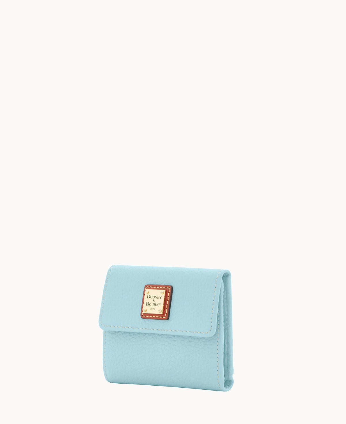 Pebble Grain Small Flap Wallet