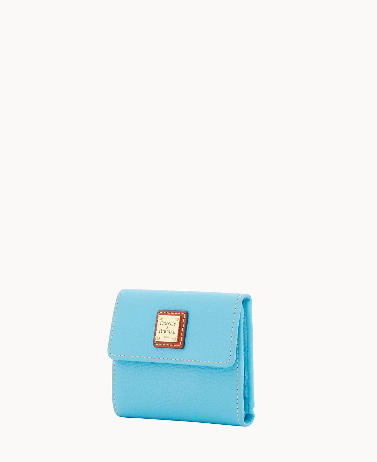 Pebble Grain Small Flap Wallet