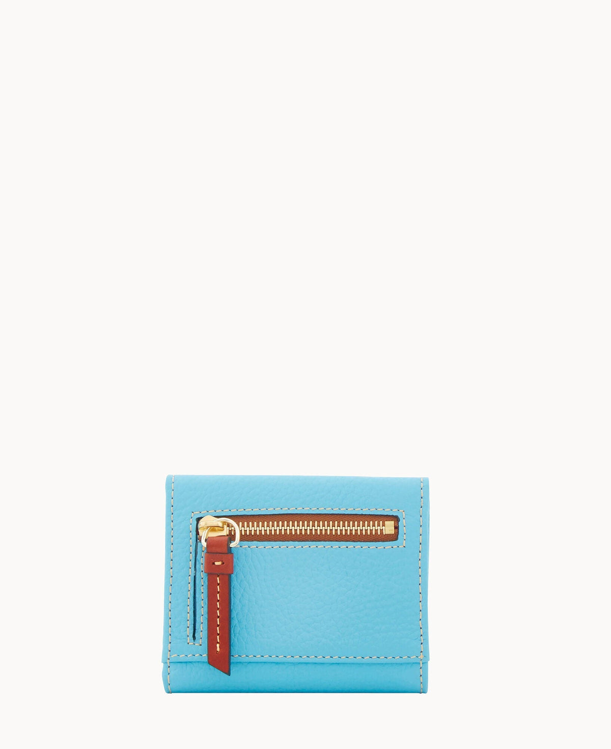 Pebble Grain Small Flap Wallet