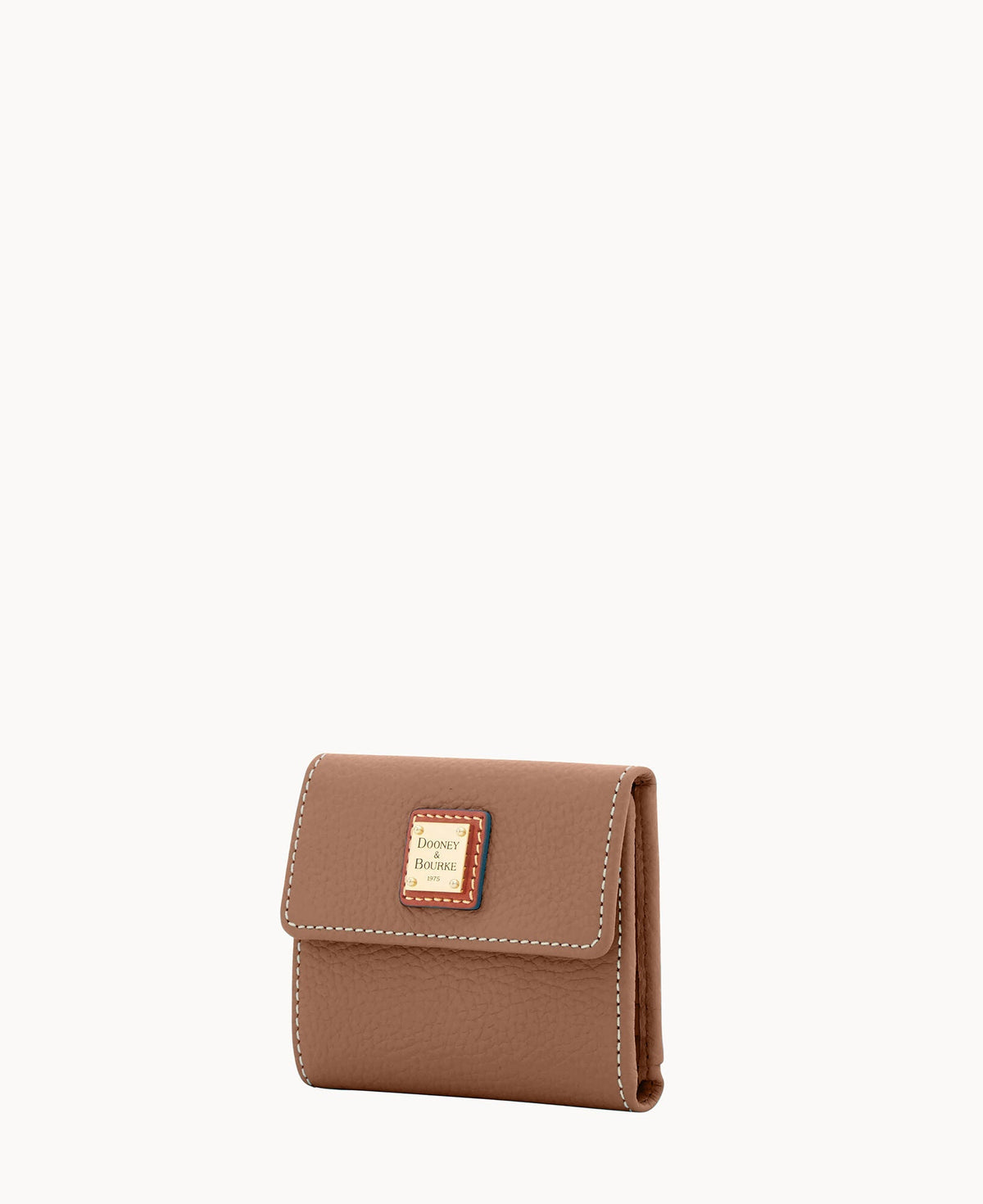 Pebble Grain Small Flap Wallet