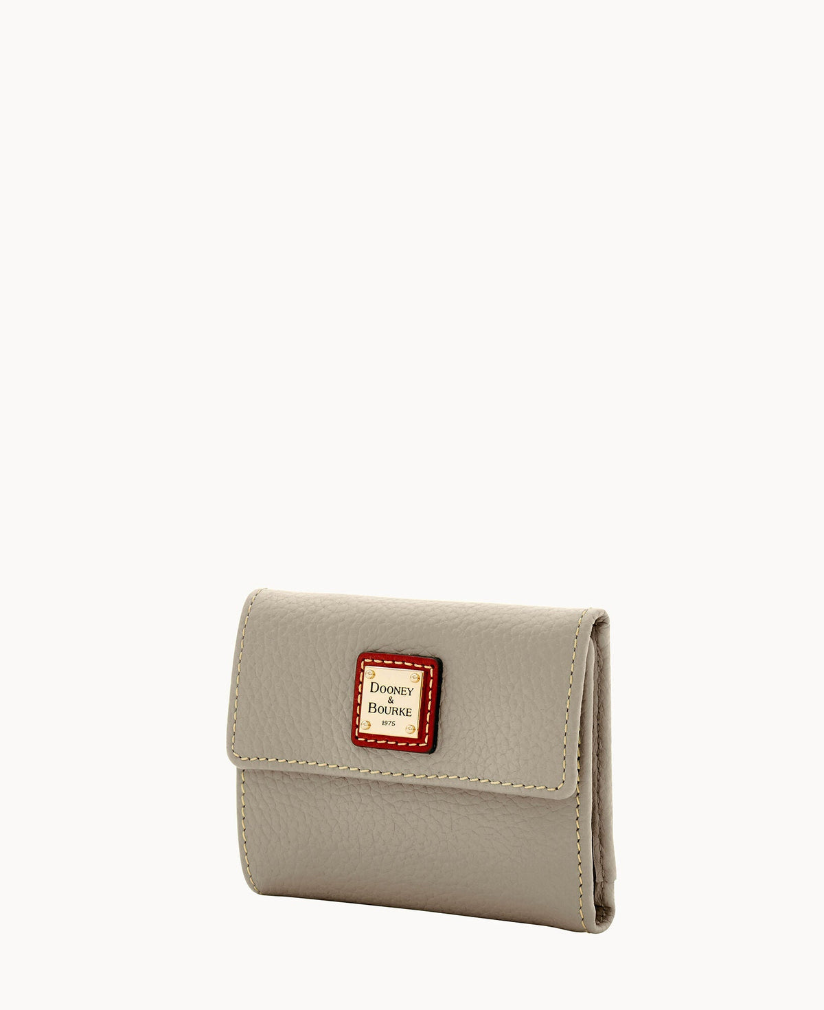 Pebble Grain Small Flap Wallet