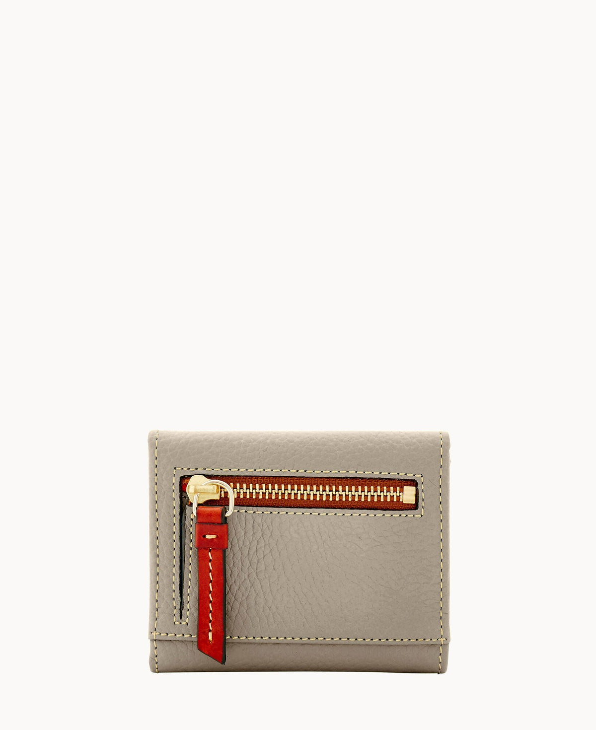 Pebble Grain Small Flap Wallet