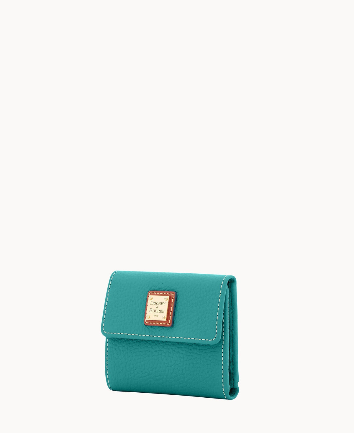 Pebble Grain Small Flap Wallet