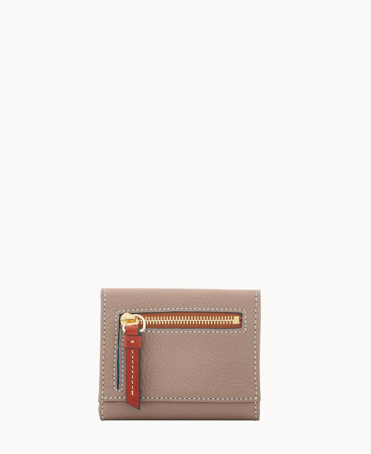 Pebble Grain Small Flap Wallet