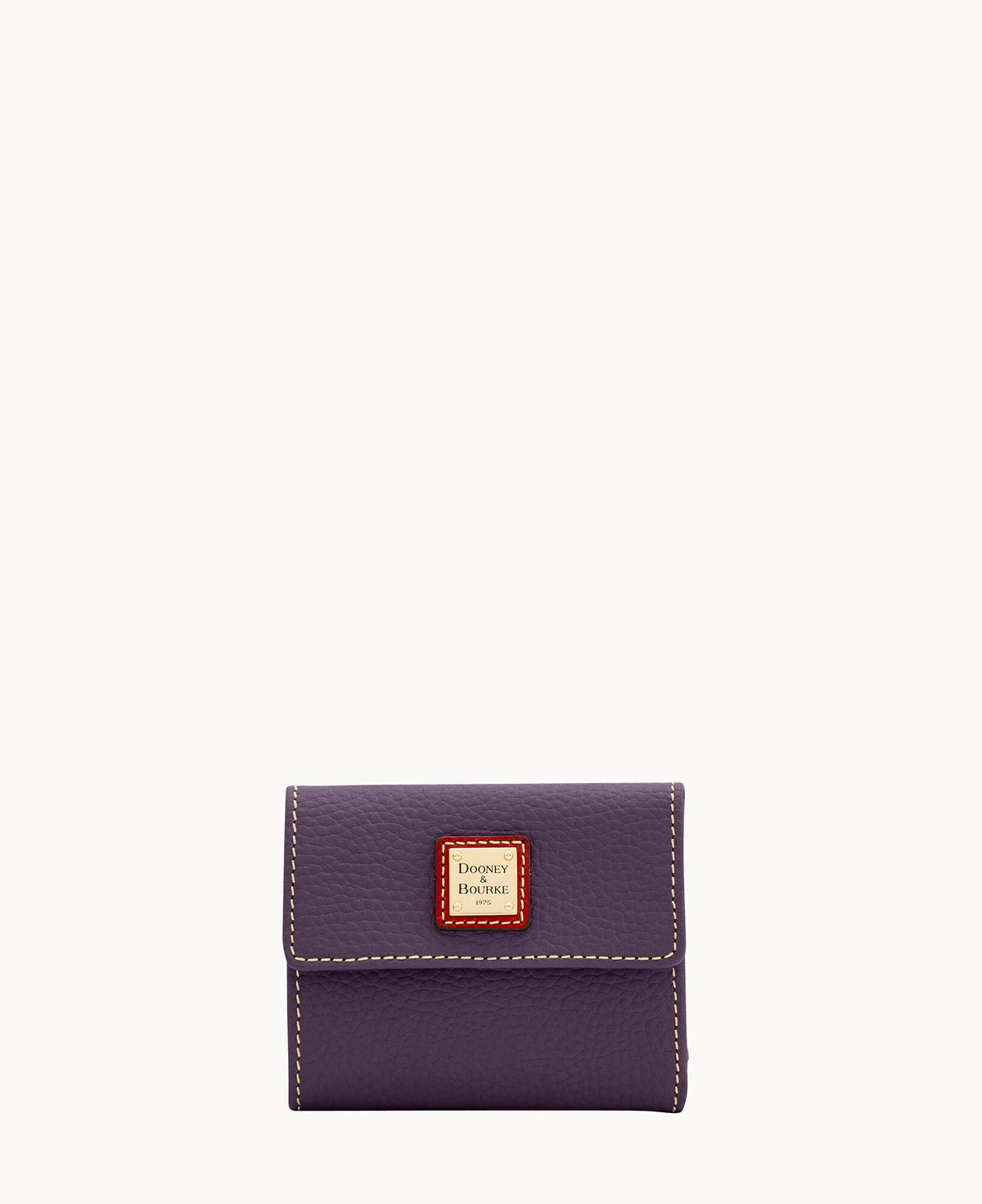 Pebble Grain Small Flap Wallet