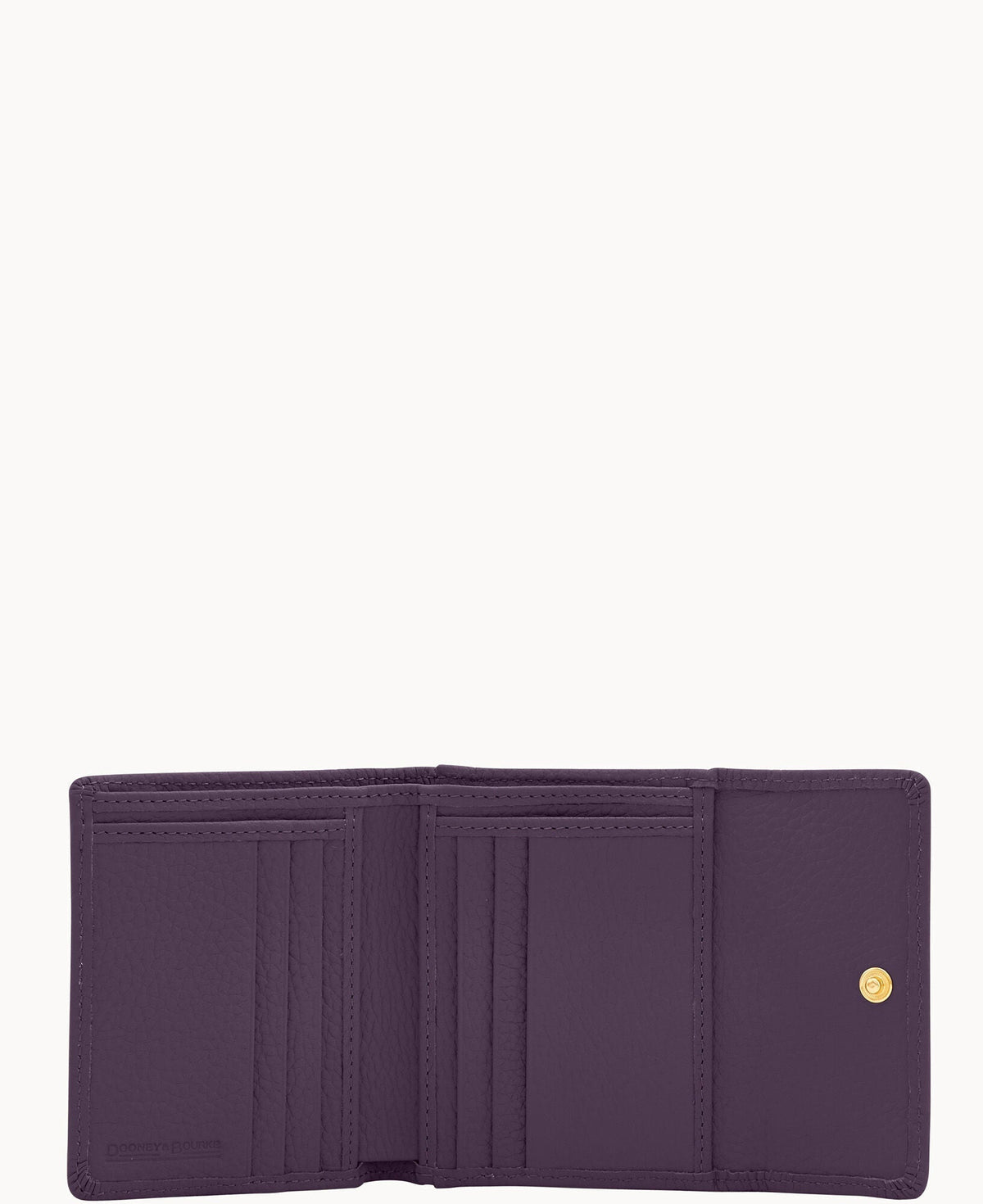 Pebble Grain Small Flap Wallet