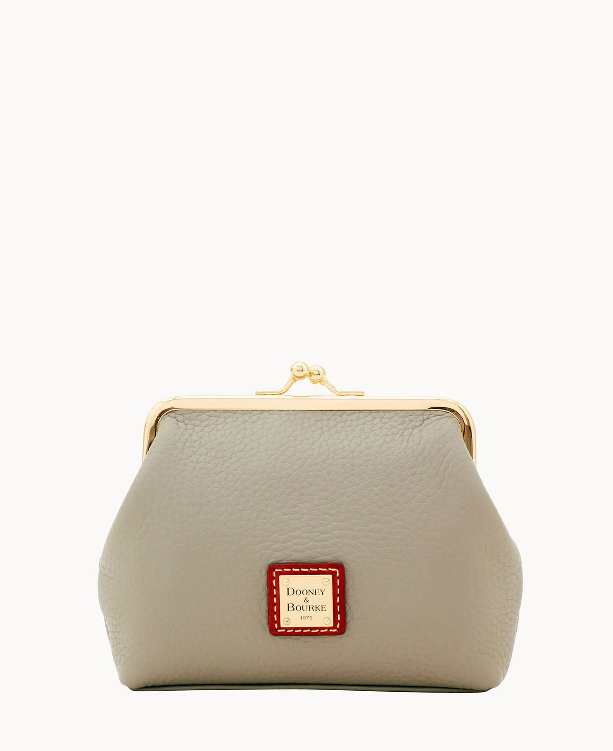 Pebble Grain Large Framed Purse