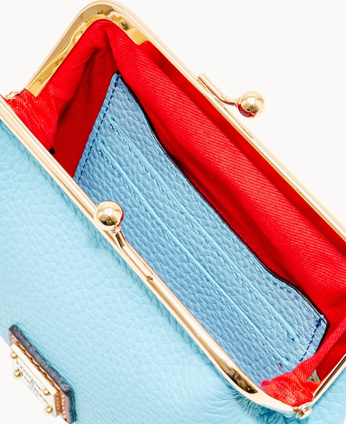 Pebble Grain Large Framed Purse