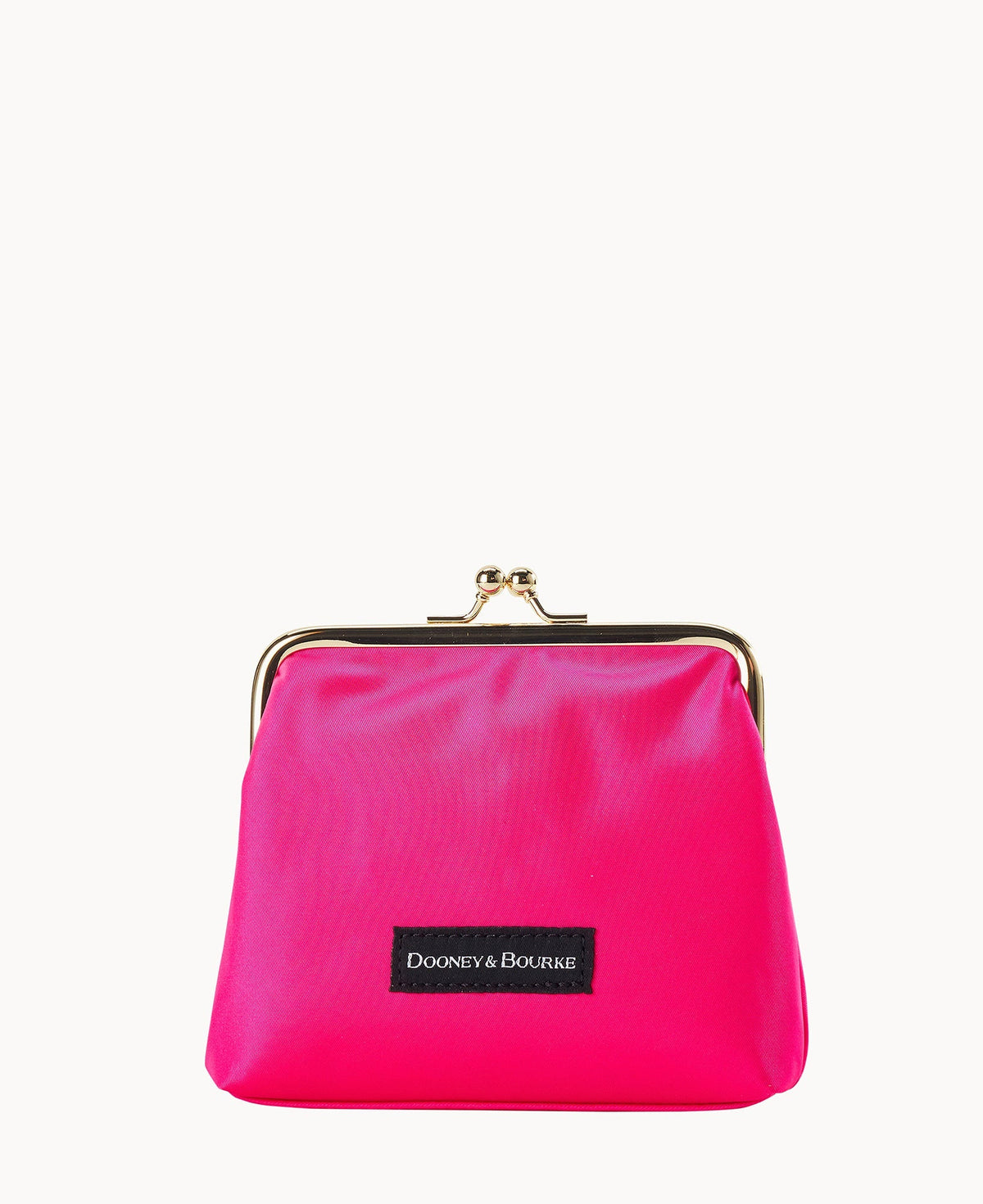 Nylon Large Framed Purse