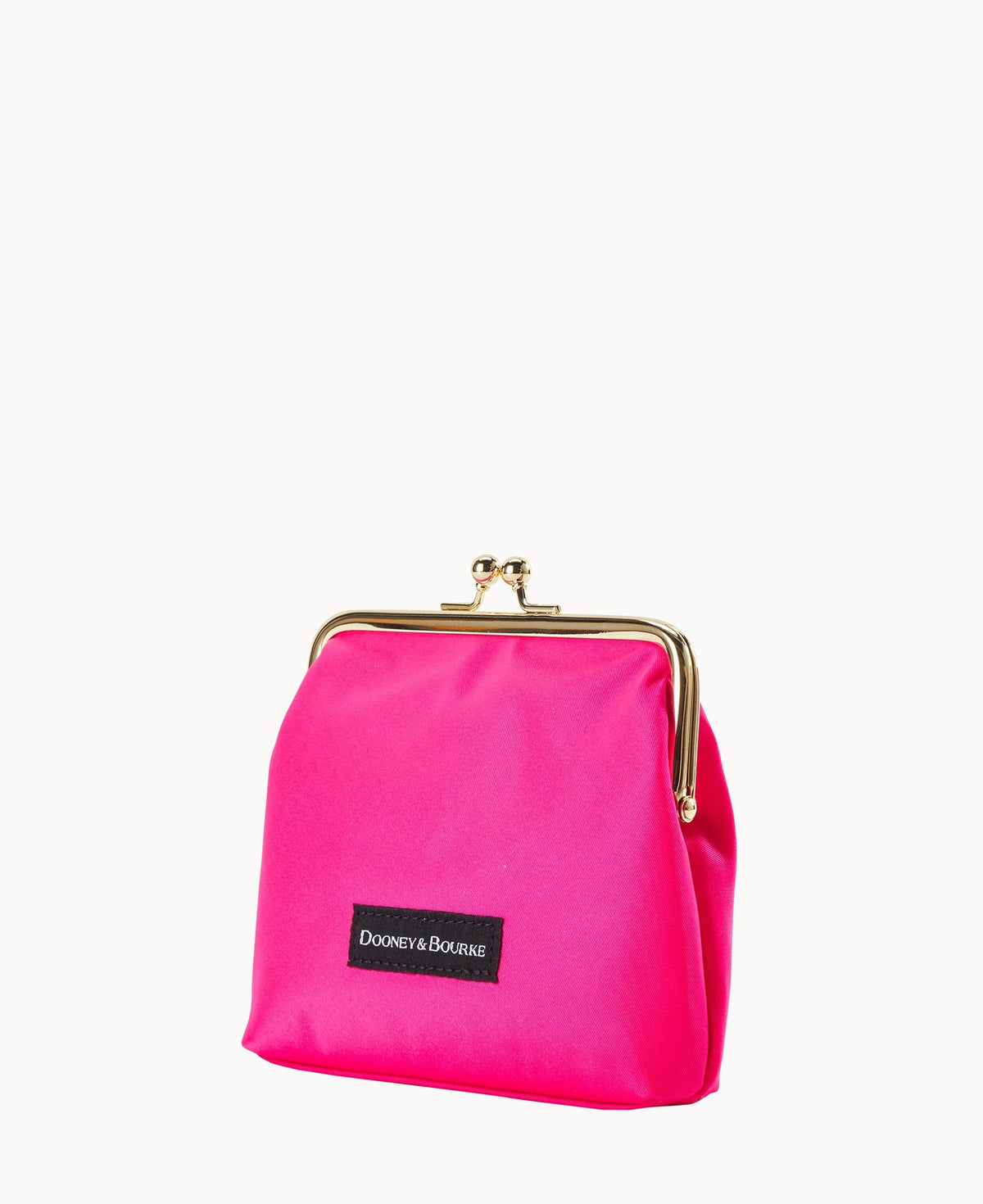 Nylon Large Framed Purse