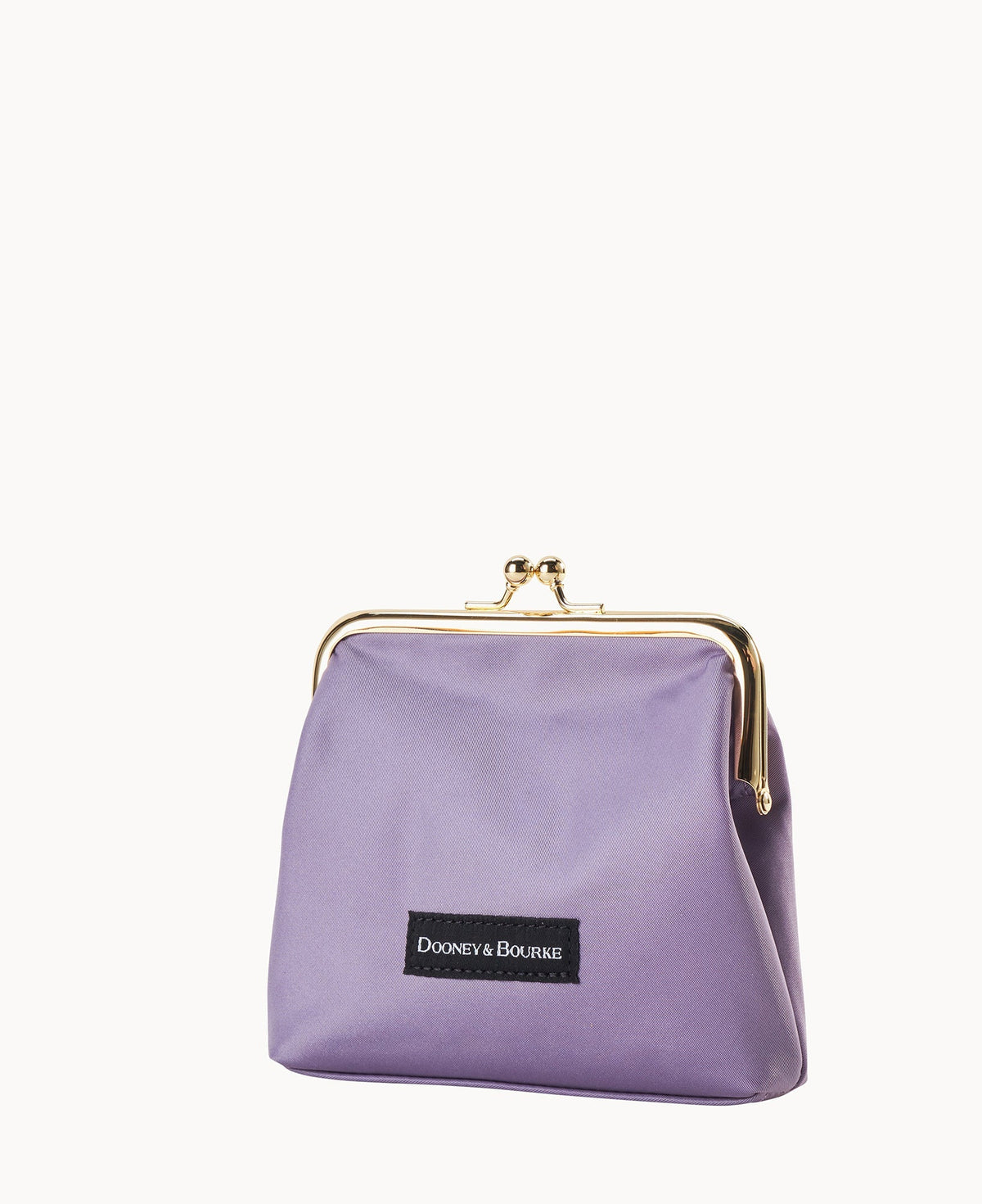 Nylon Large Framed Purse