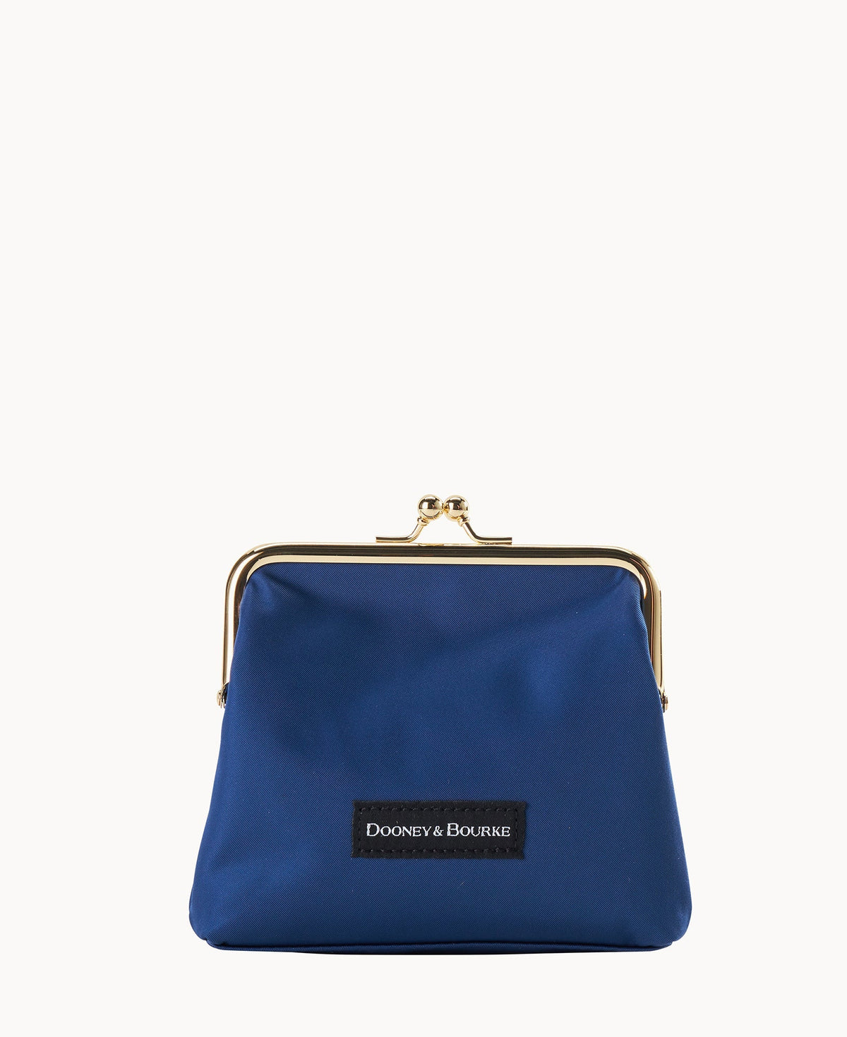 Nylon Large Framed Purse