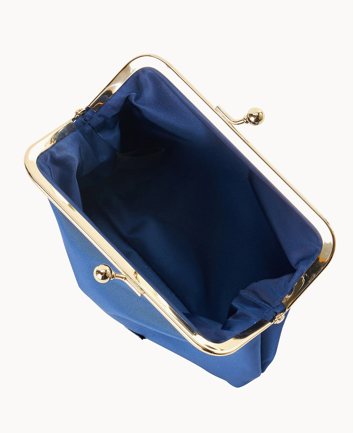 Nylon Large Framed Purse