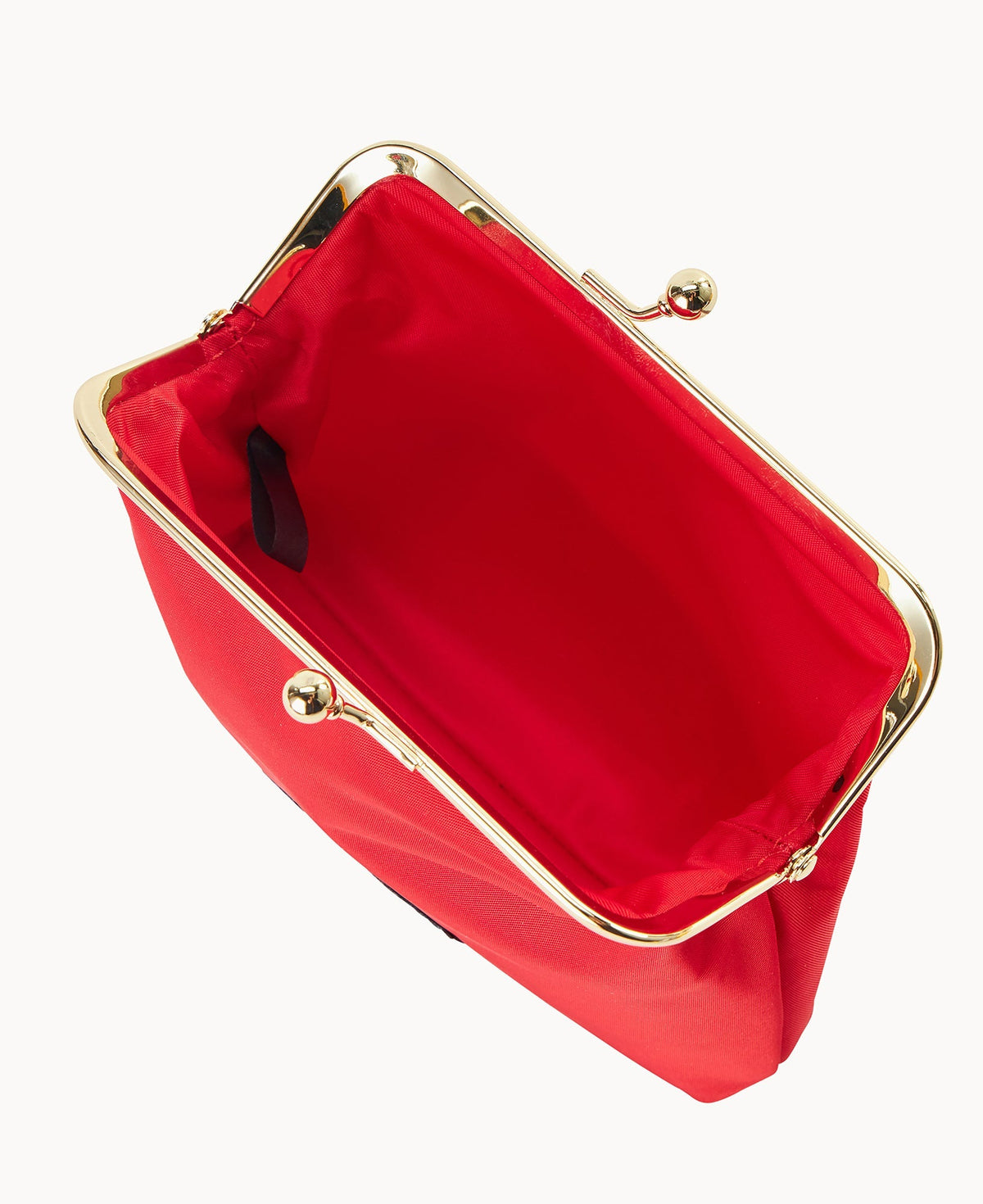 Nylon Large Framed Purse