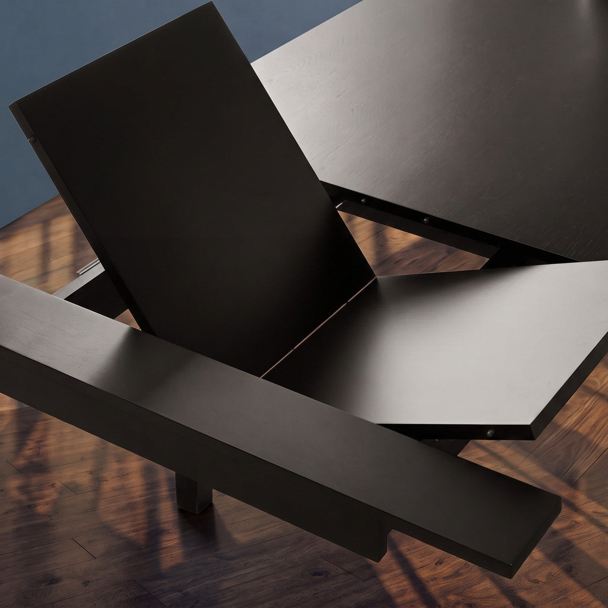 Wright Black Extending Dining Table