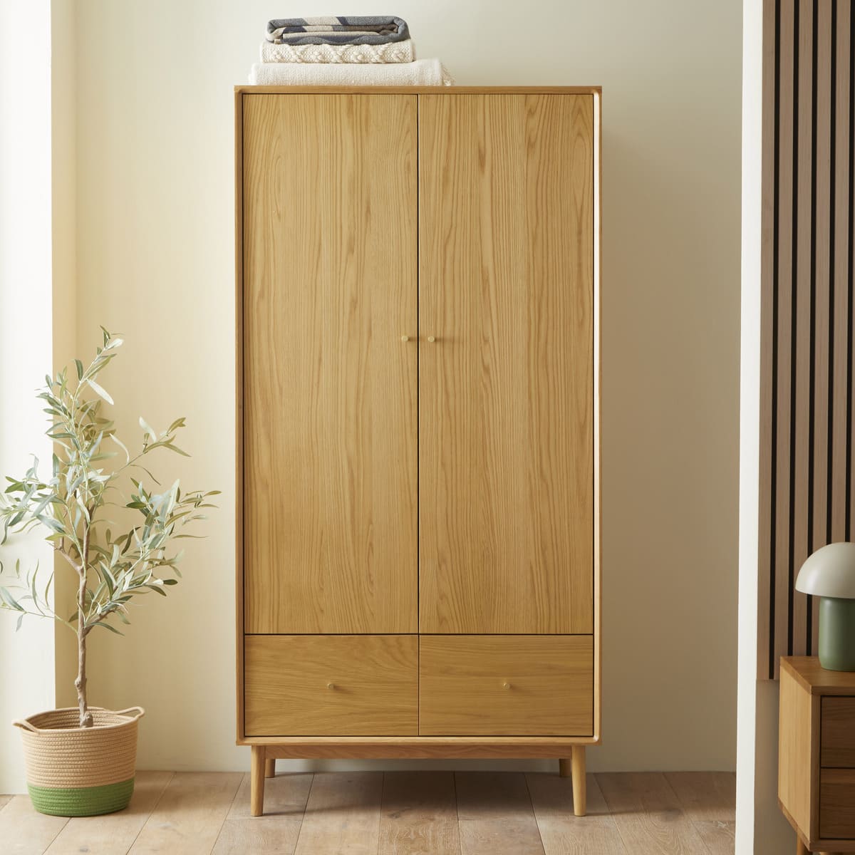 Wright Oak Wardrobe