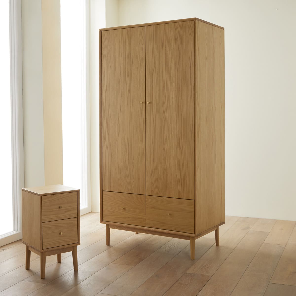 Wright Oak Wardrobe